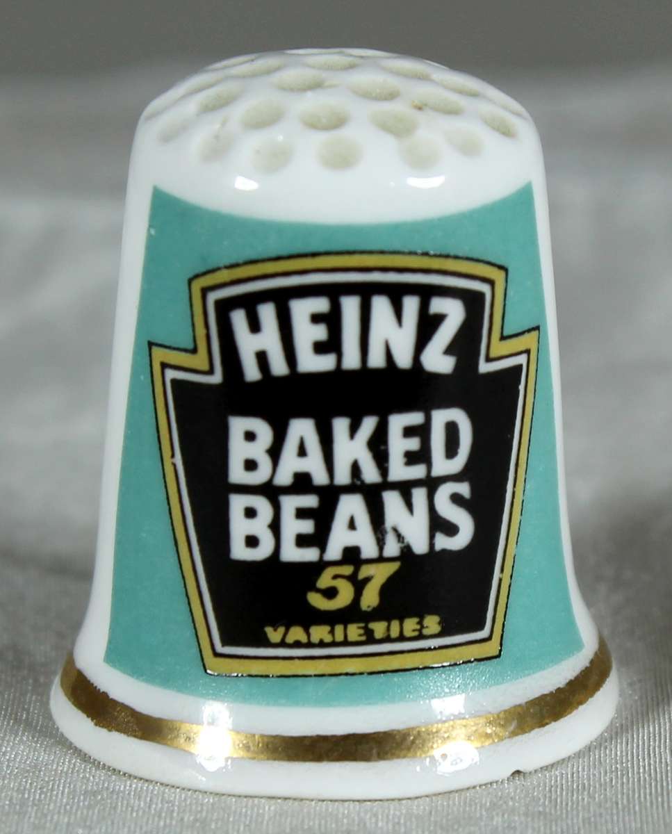 Advertising thimble - Heinz baked beans