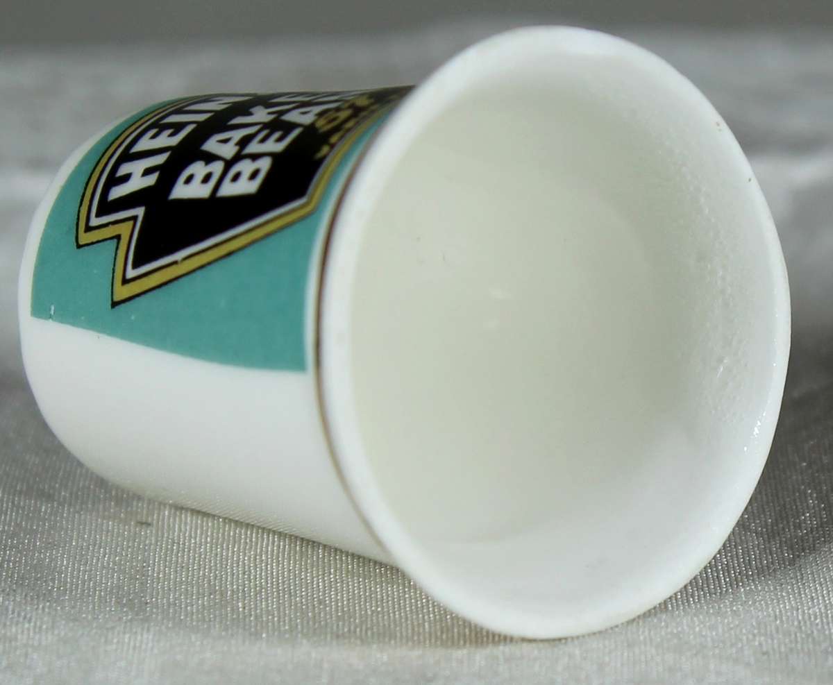 Advertising thimble - Heinz baked beans