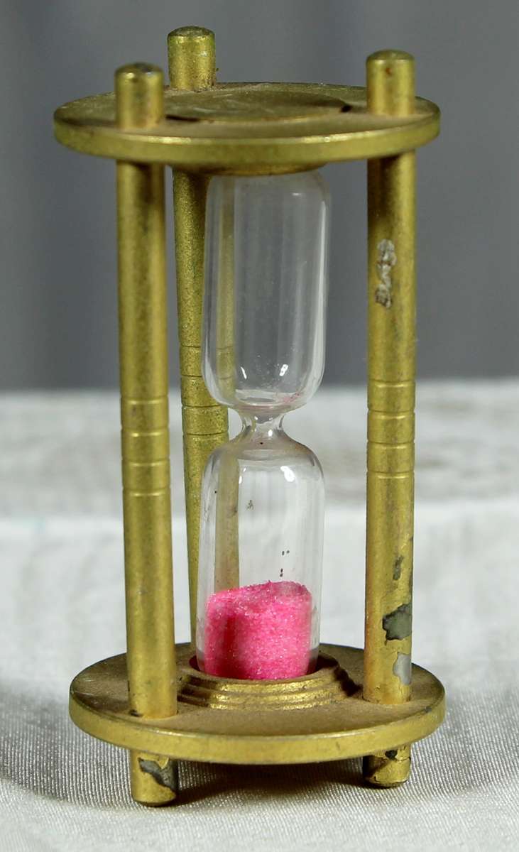 Miniature brass timer