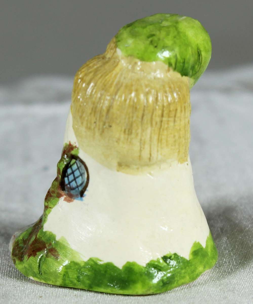 3D ceramic thimble - fairy house