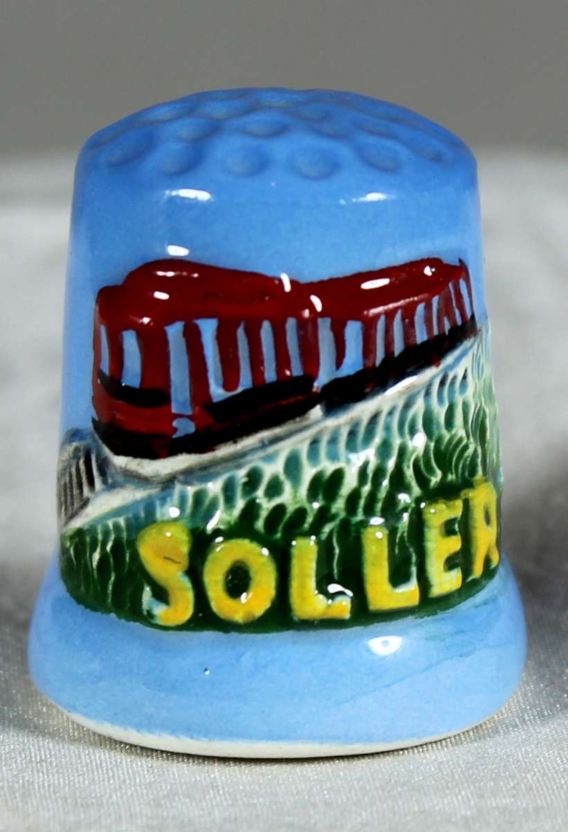 3D ceramic thimble - Mallorca