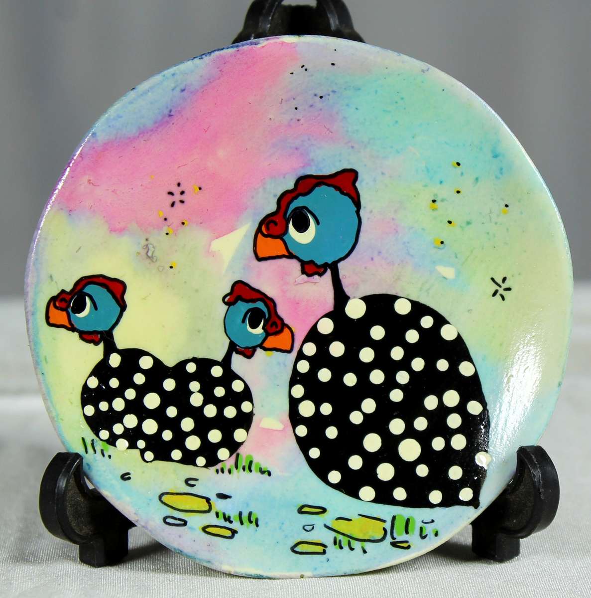 Miniature display plate - Angie