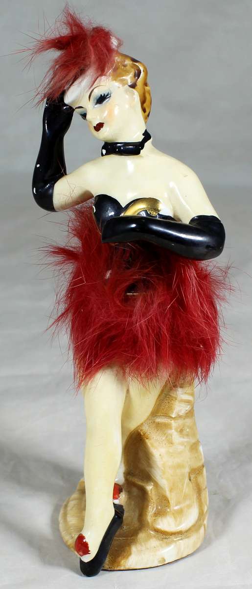 Exotic dancer figurine