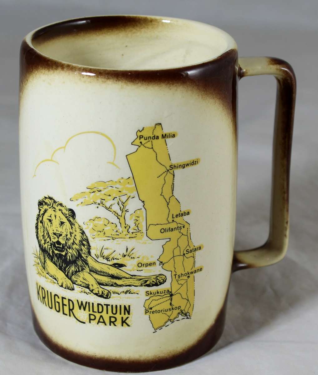 Crescent Ware - Kruger park mug