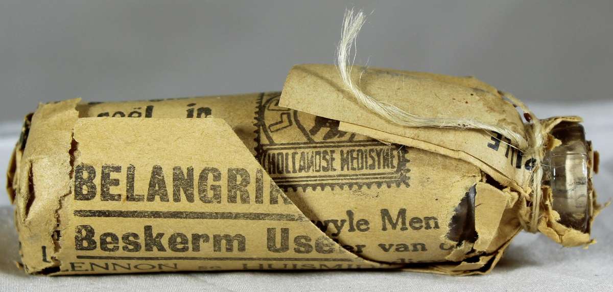 Mini medicine bottle - Lennon Silver Tablets