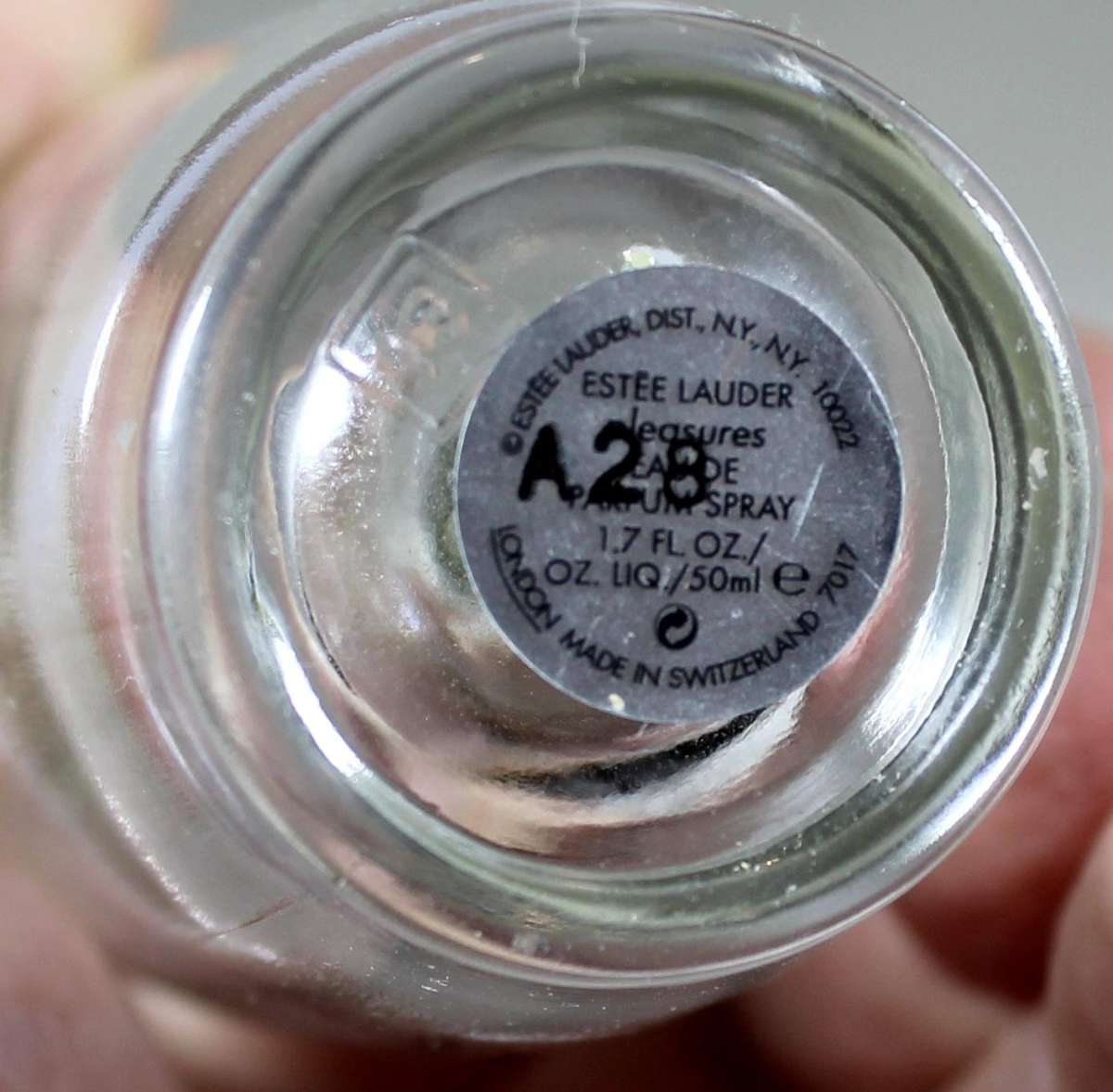 Perfume bottle - Estee Lauder Pleasures