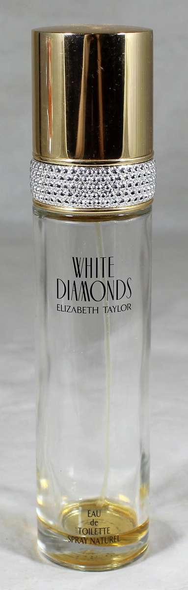 Perfume bottle - Elizabeth Taylor - white diamonds