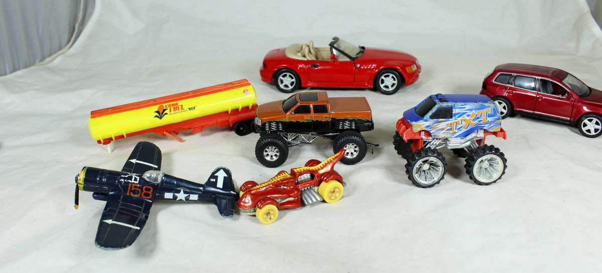 Set of twenty-one cars including a BMW Z3