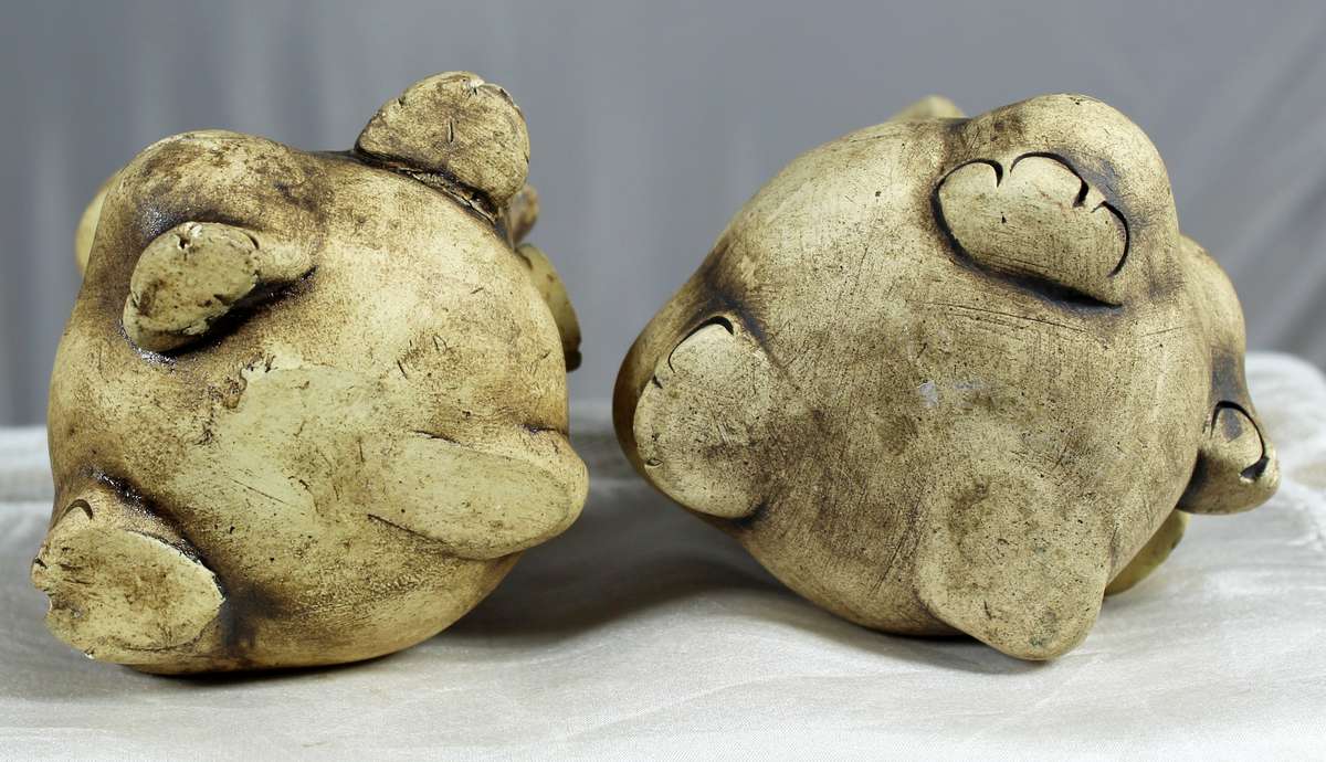 Pottery - Rhino - Salt & pepper shakers