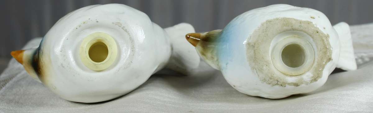 Porcelain - Birds - Salt & pepper shakers