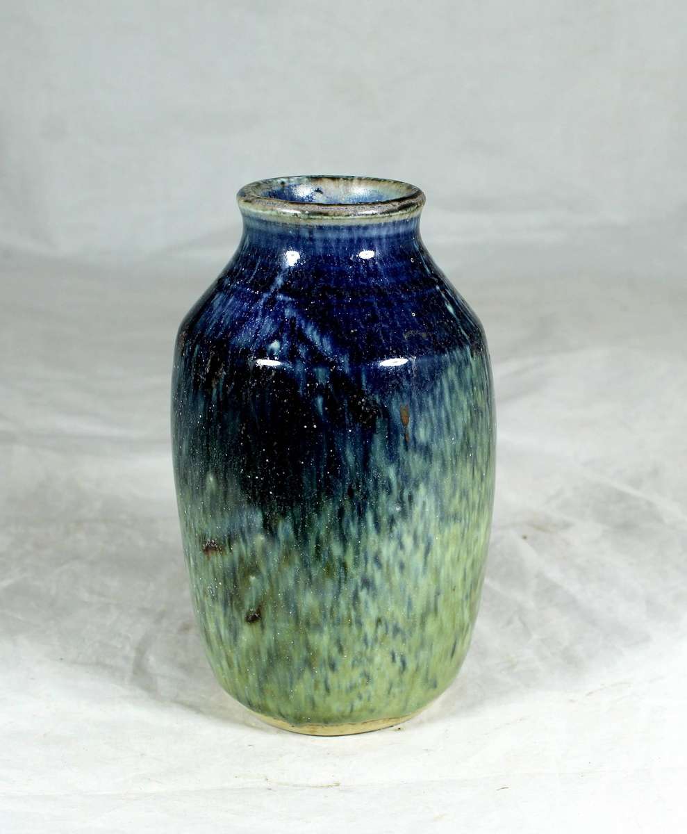 Glazed vase