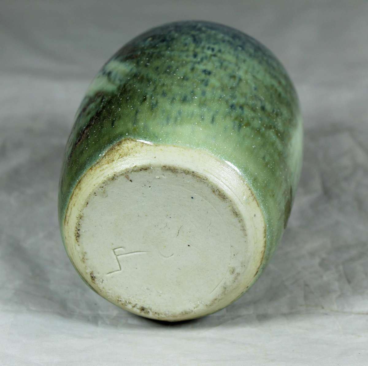 Glazed vase