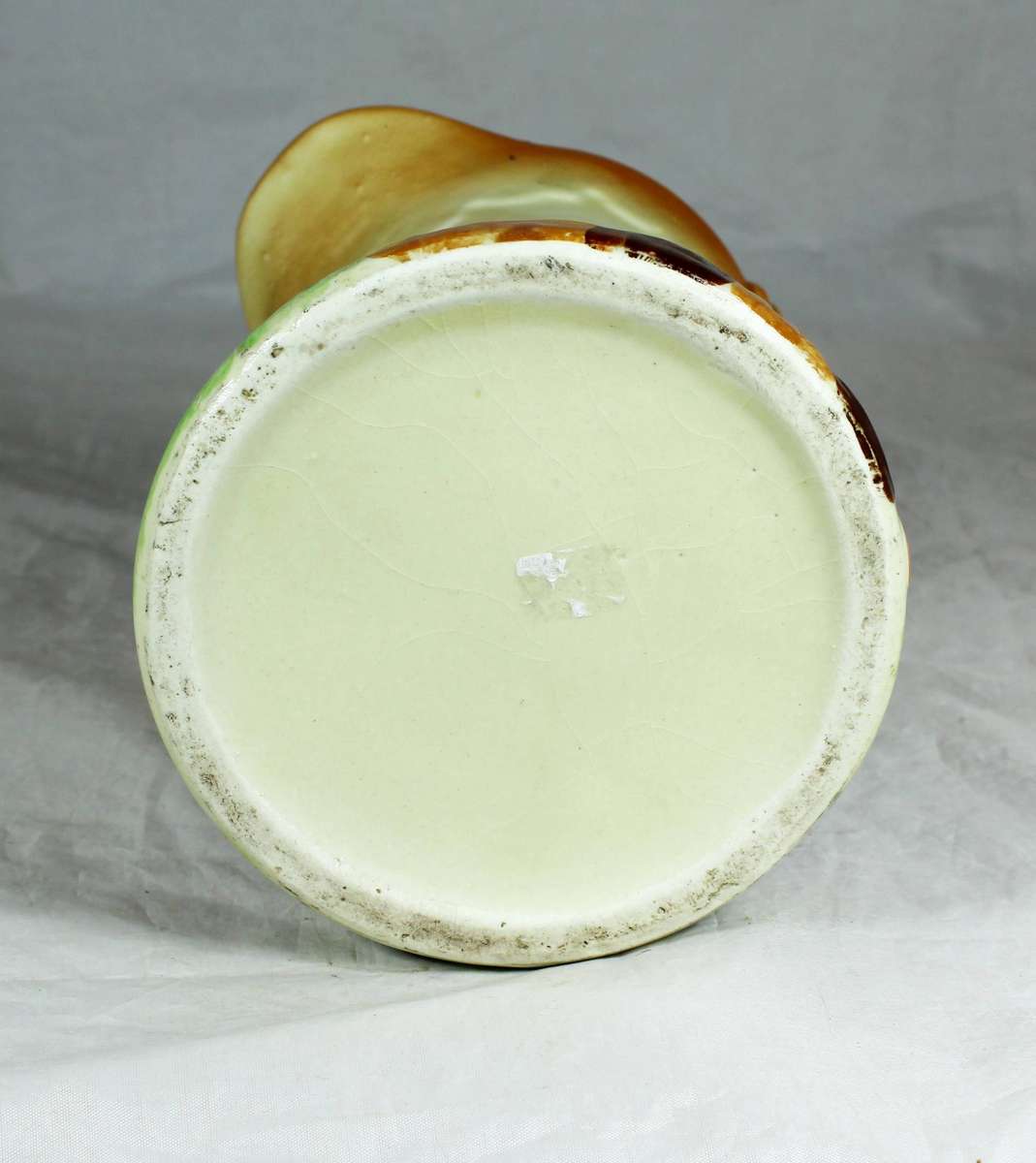 Vintage Reproduction Wade Heath Barley pottery - 3 little pigs & wolf pitcher