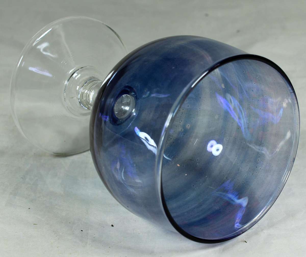 Large purple tint glass
