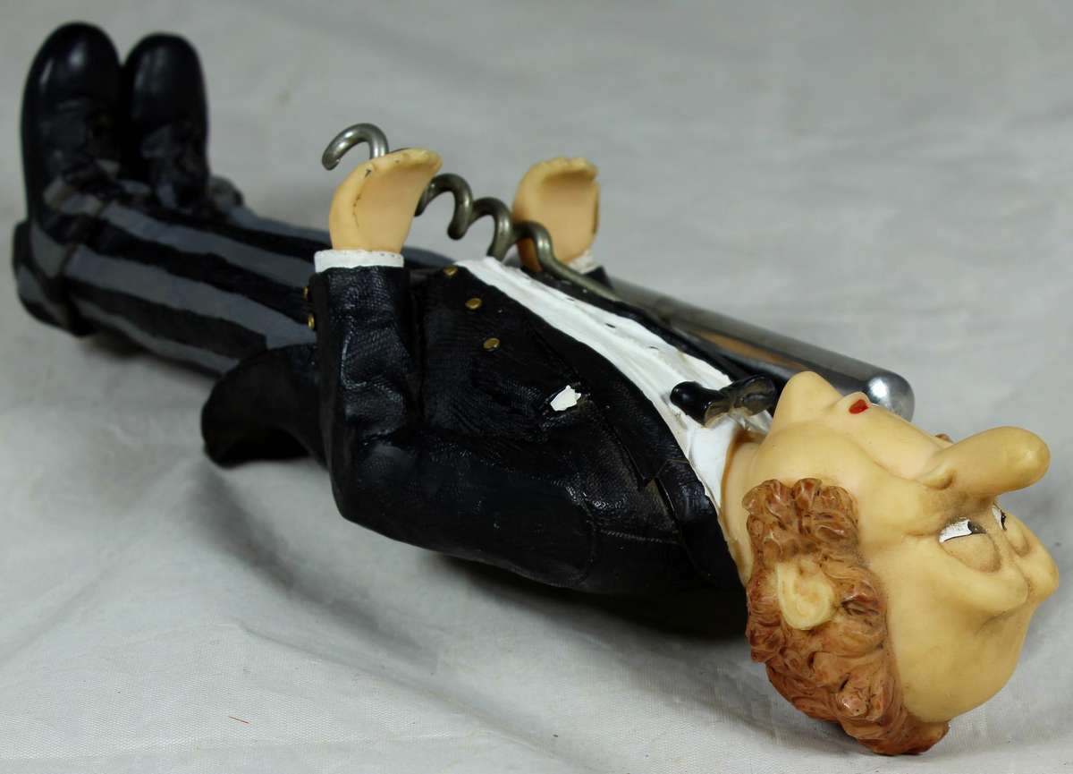 Jeeves butler with cork puller