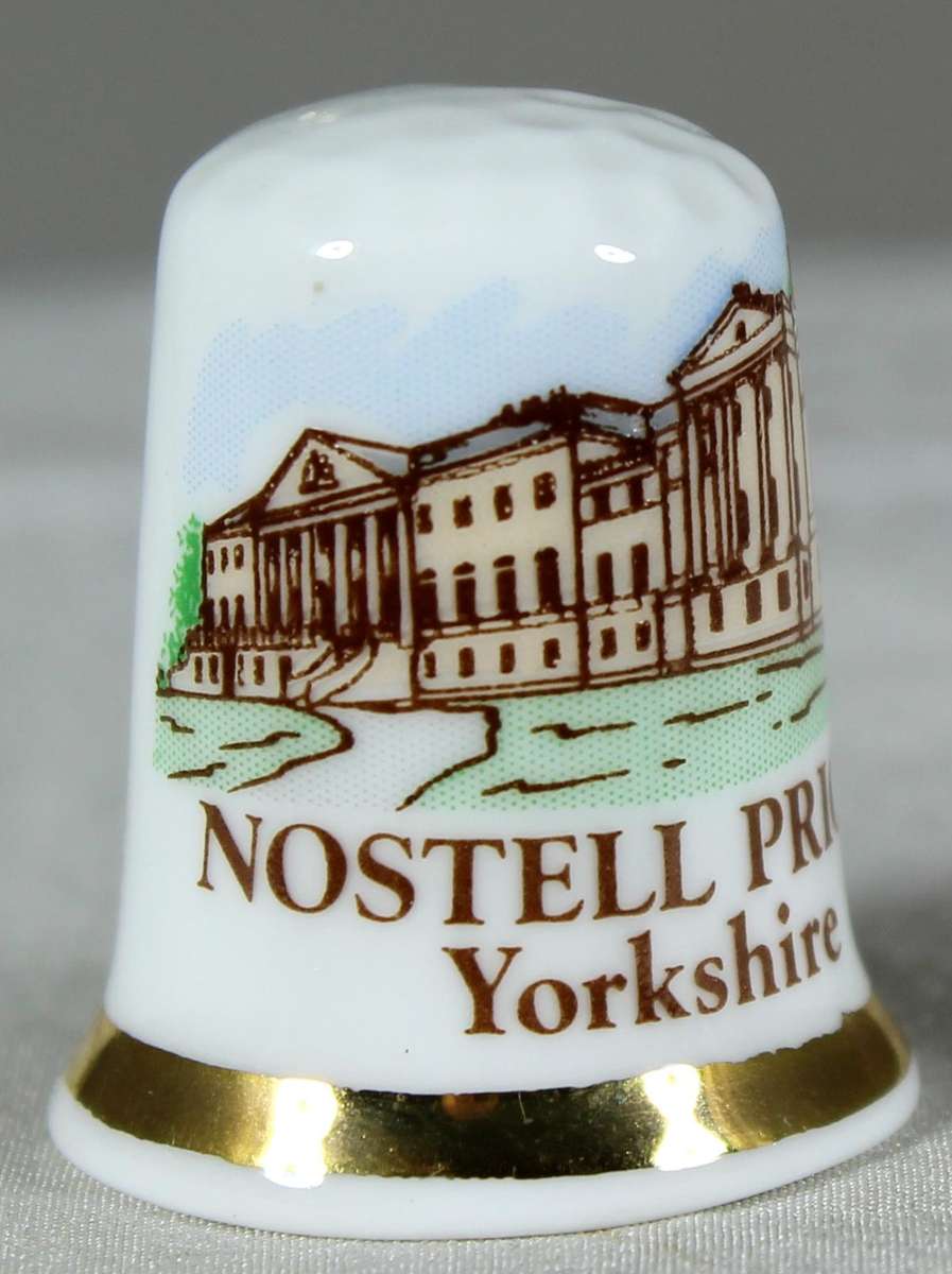 Bone China thimble - Nostell Priory Yorkshire
