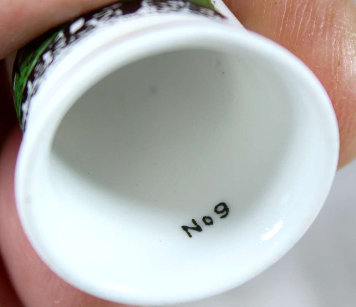 Bone China thimble - West Somerset Railway no.9