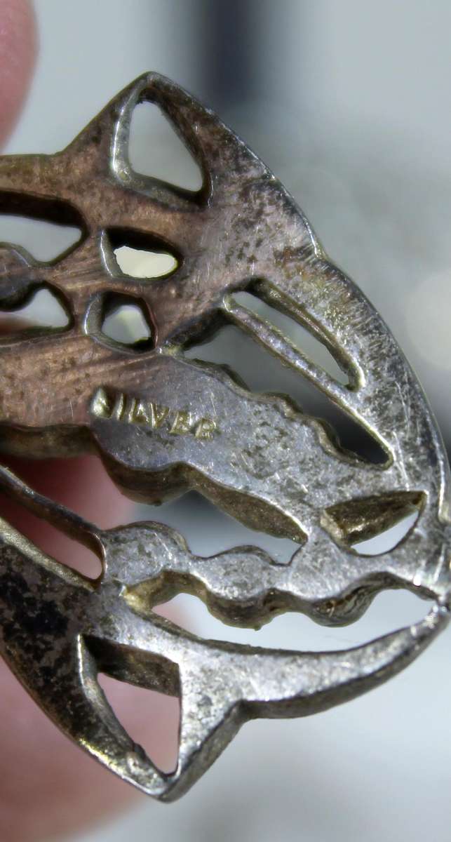 Vintage silver marcasite bracelet