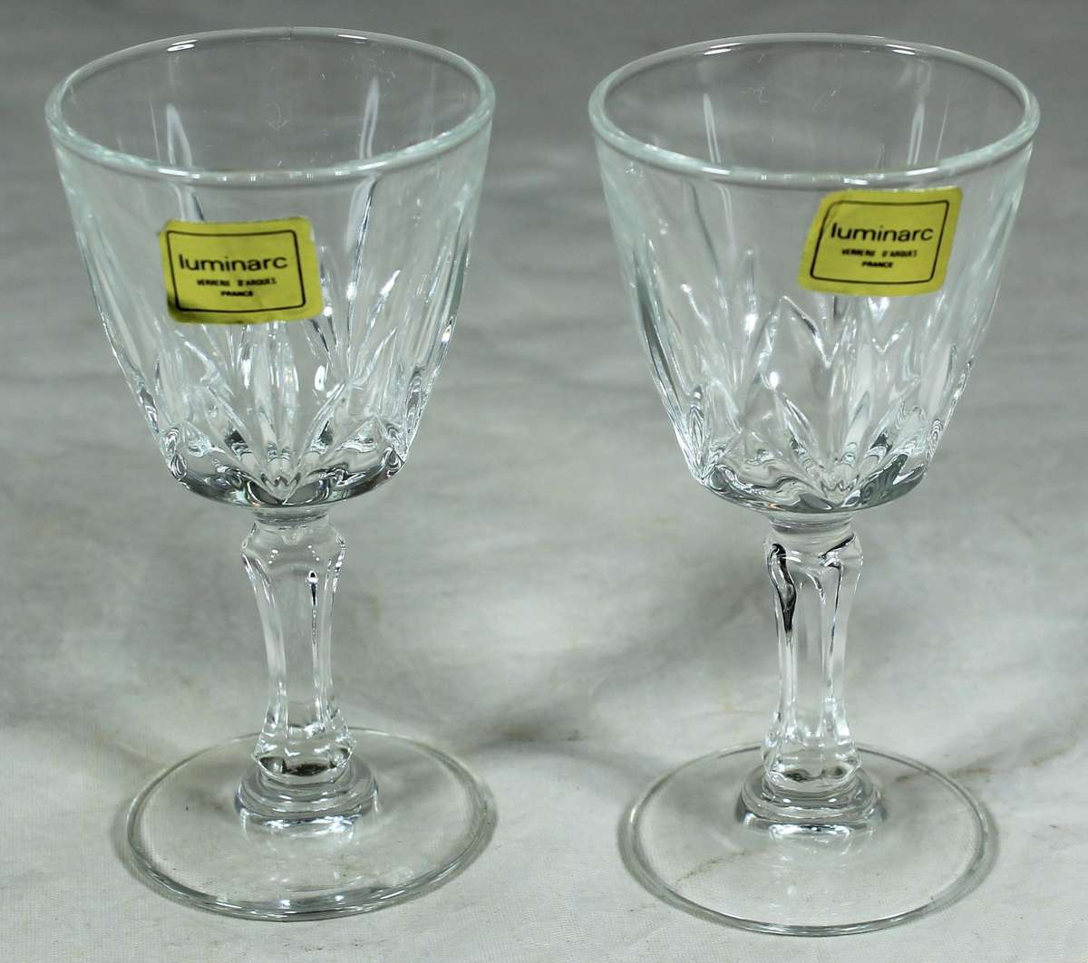 Pair of Luminarc shooter glasses