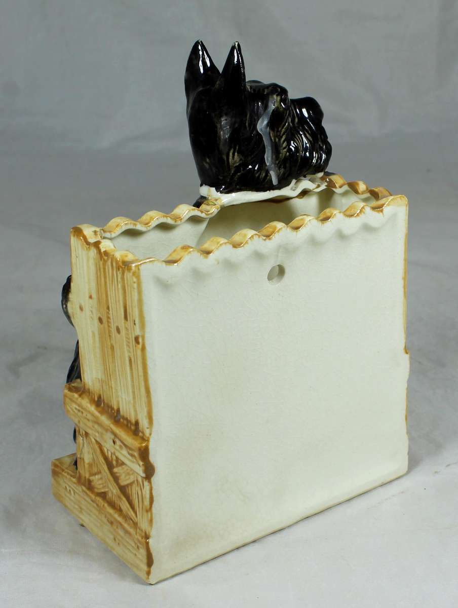 Scottie porcelain pen/pencil holder