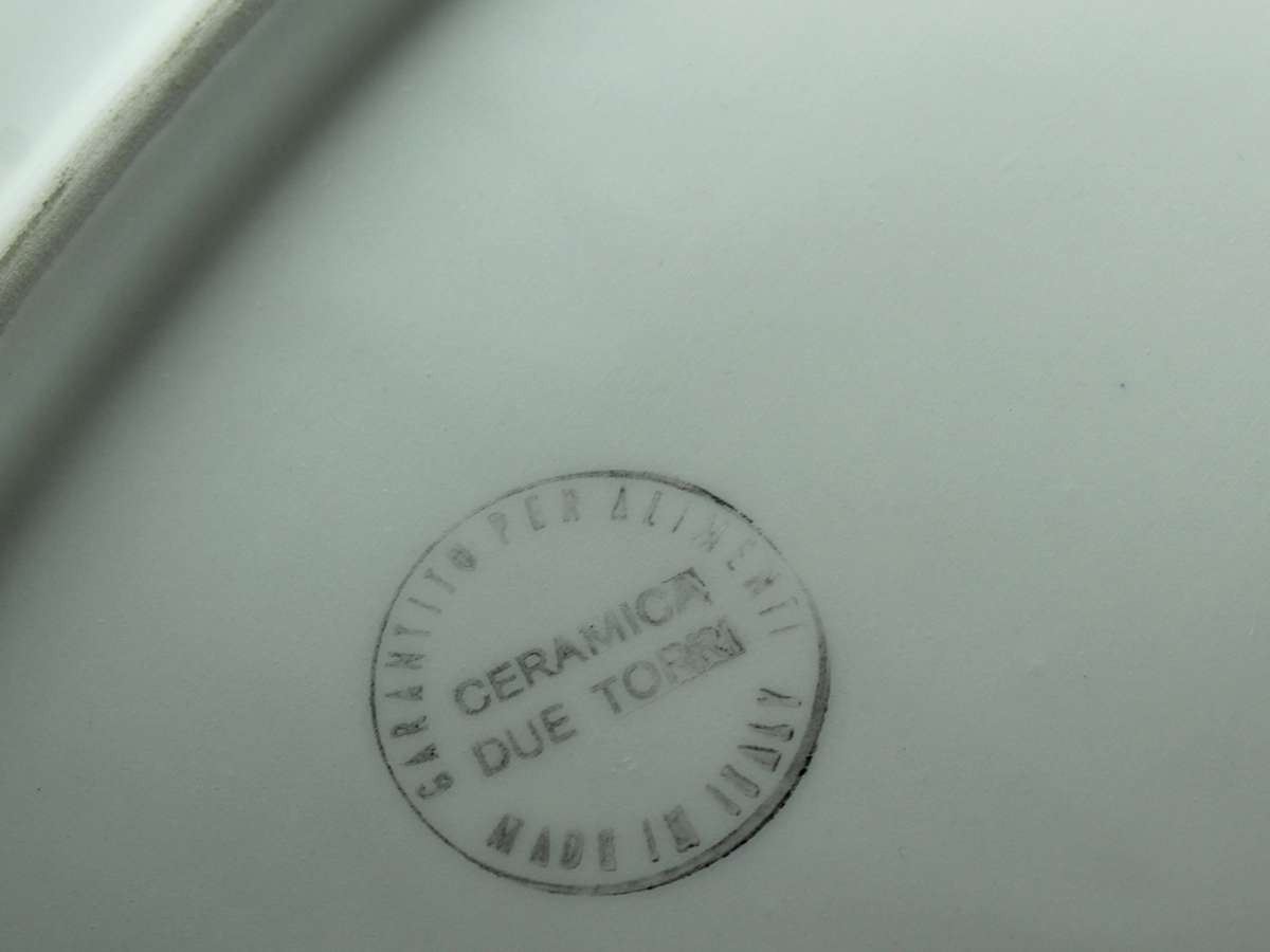 Very large Italian platter