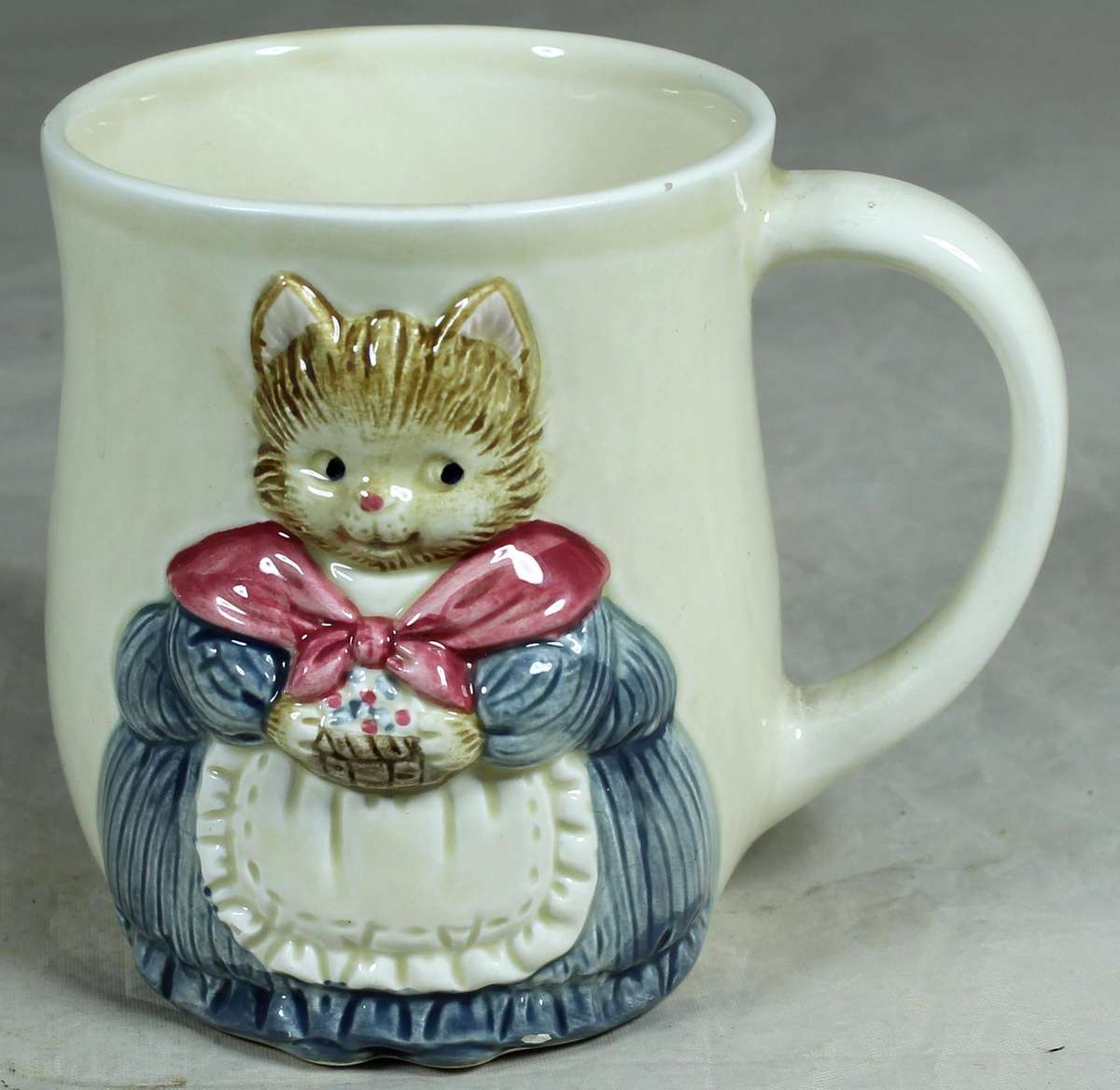 Otagiri hand painted Kitty mug