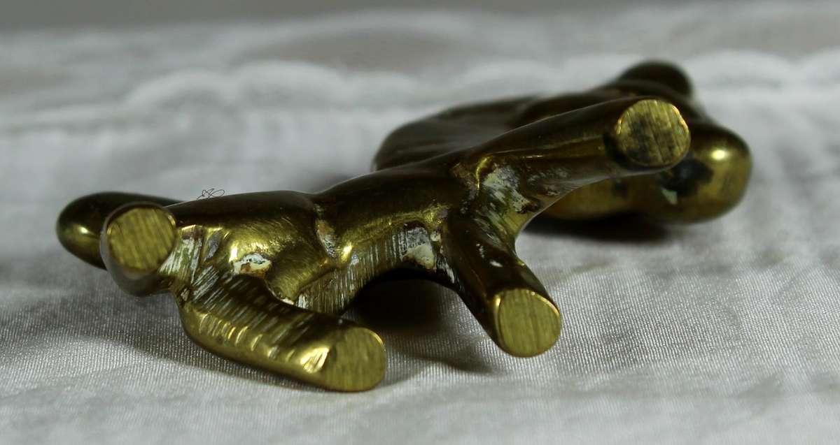 Small brass horse