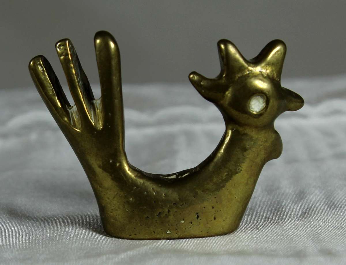 Miniature brass - Rooster