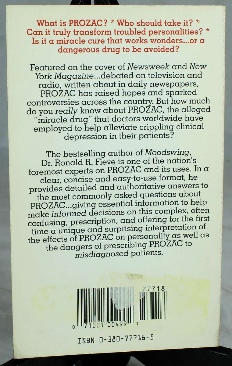 Prozac - Dr RR Fieve
