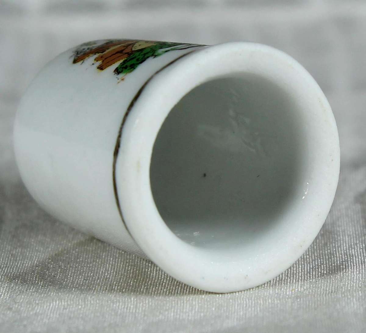 Bone China thimble - Benidorm