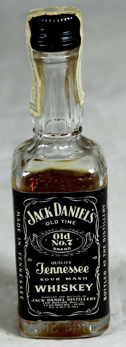 Mini liquor bottle - Jack Daniel's whisky