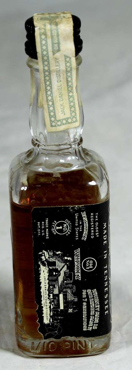 Mini liquor bottle - Jack Daniel's whisky