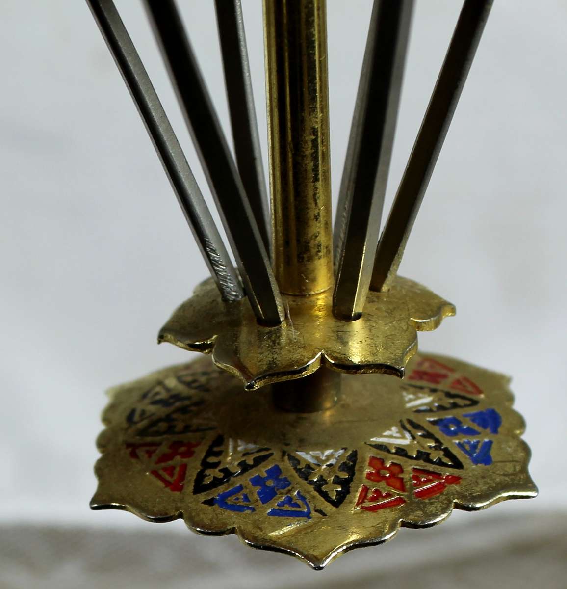 Sword cocktail pics on stand