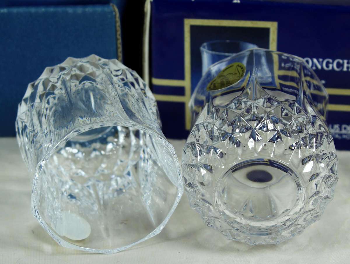 Cristal d'Arques liqueur glasses - set of six
