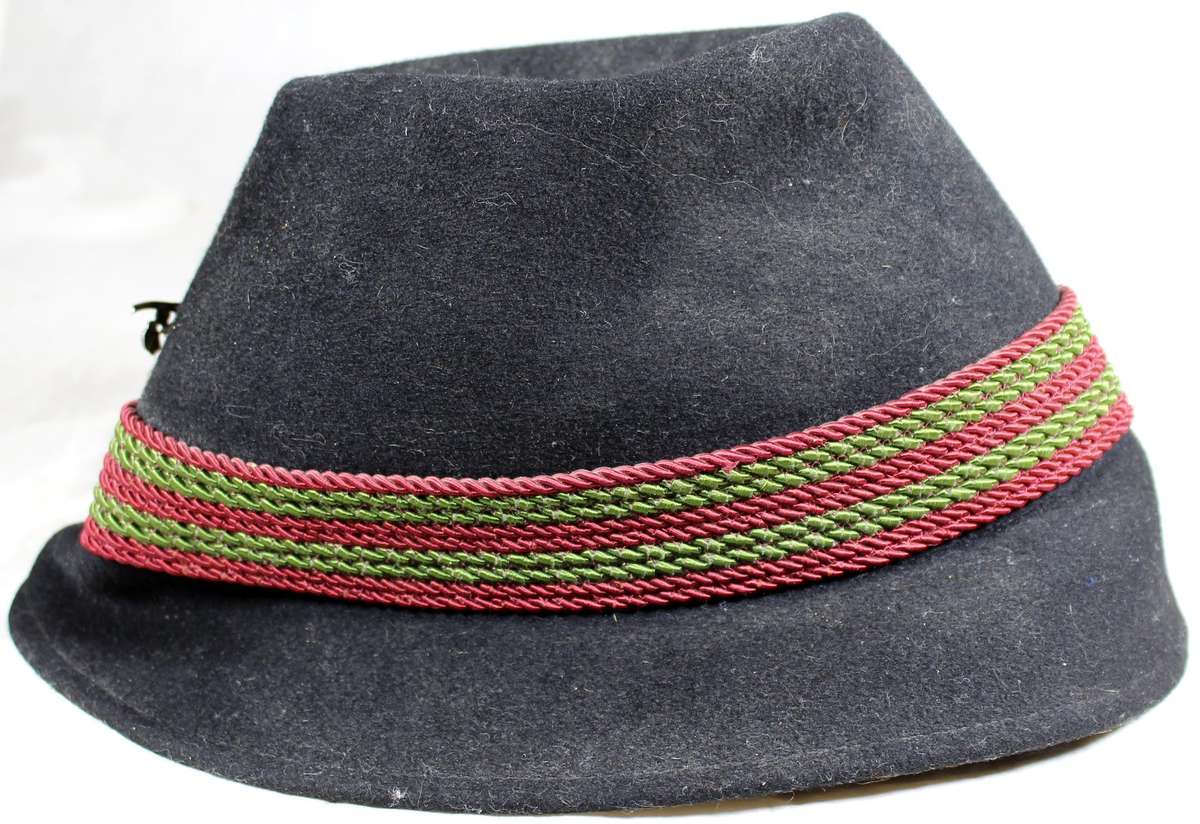 German traditional hat with metal pins