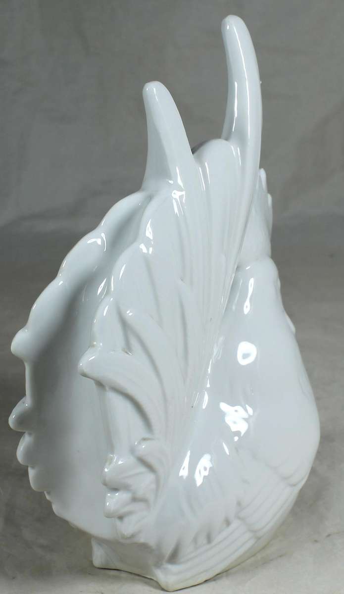 White porcelain rooster
