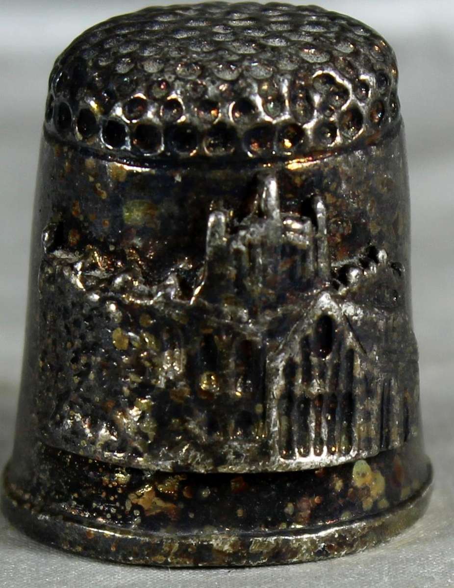 Pewter thimble - Chester Cathedral