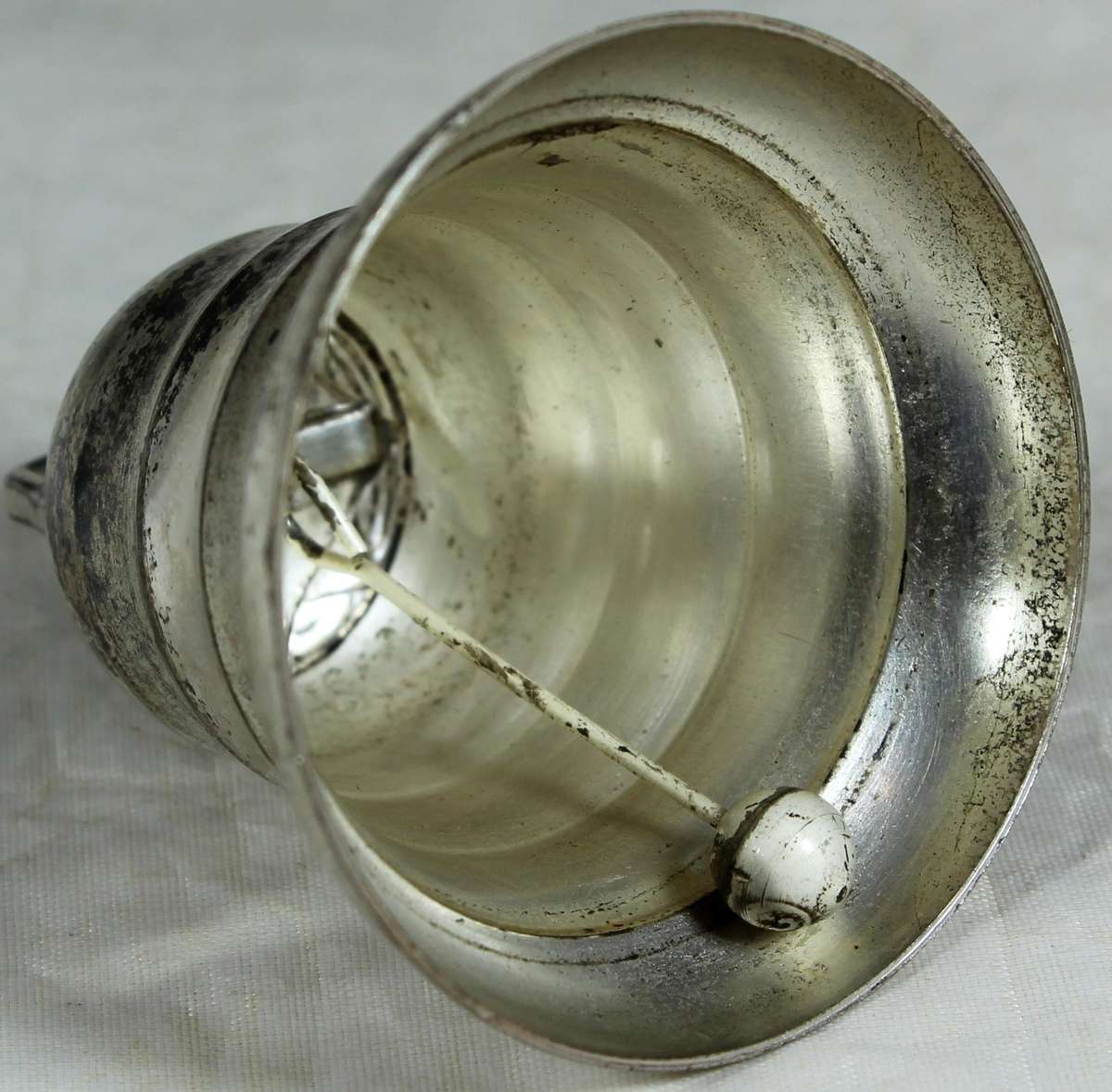 Silver plated bell
