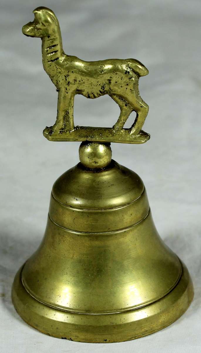 Brass bell - Llama
