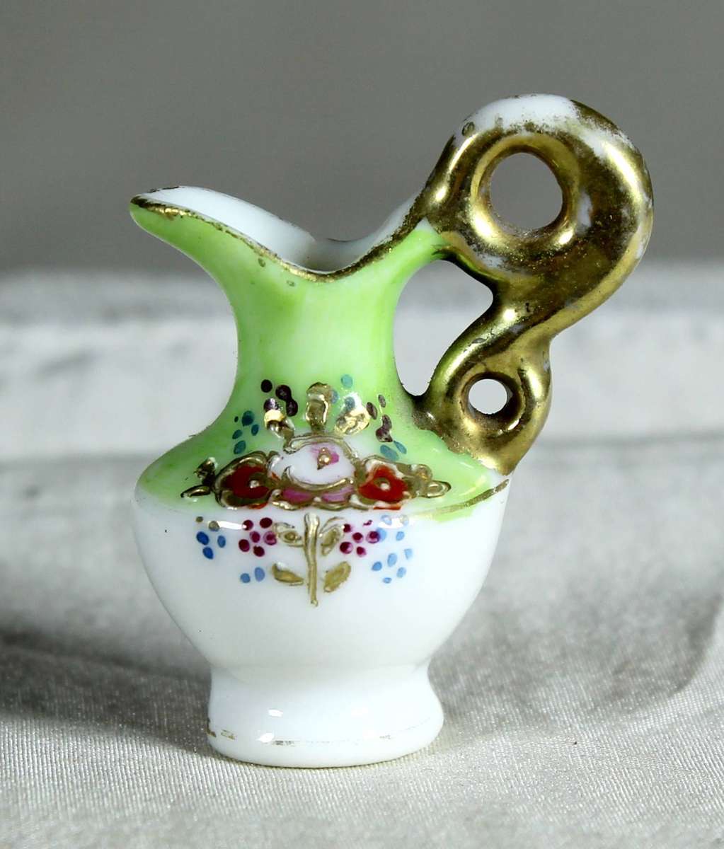 Mini miniature porcelain jug