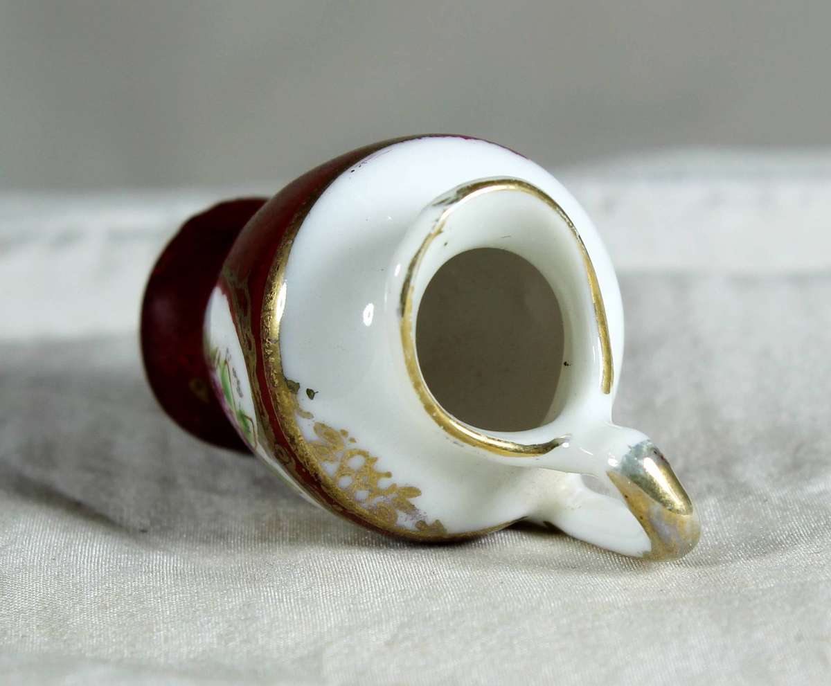 Miniature porcelain jug made in Japan