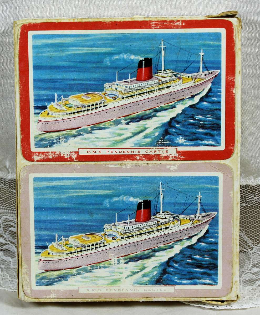 Pair of Union Castle - Card decks