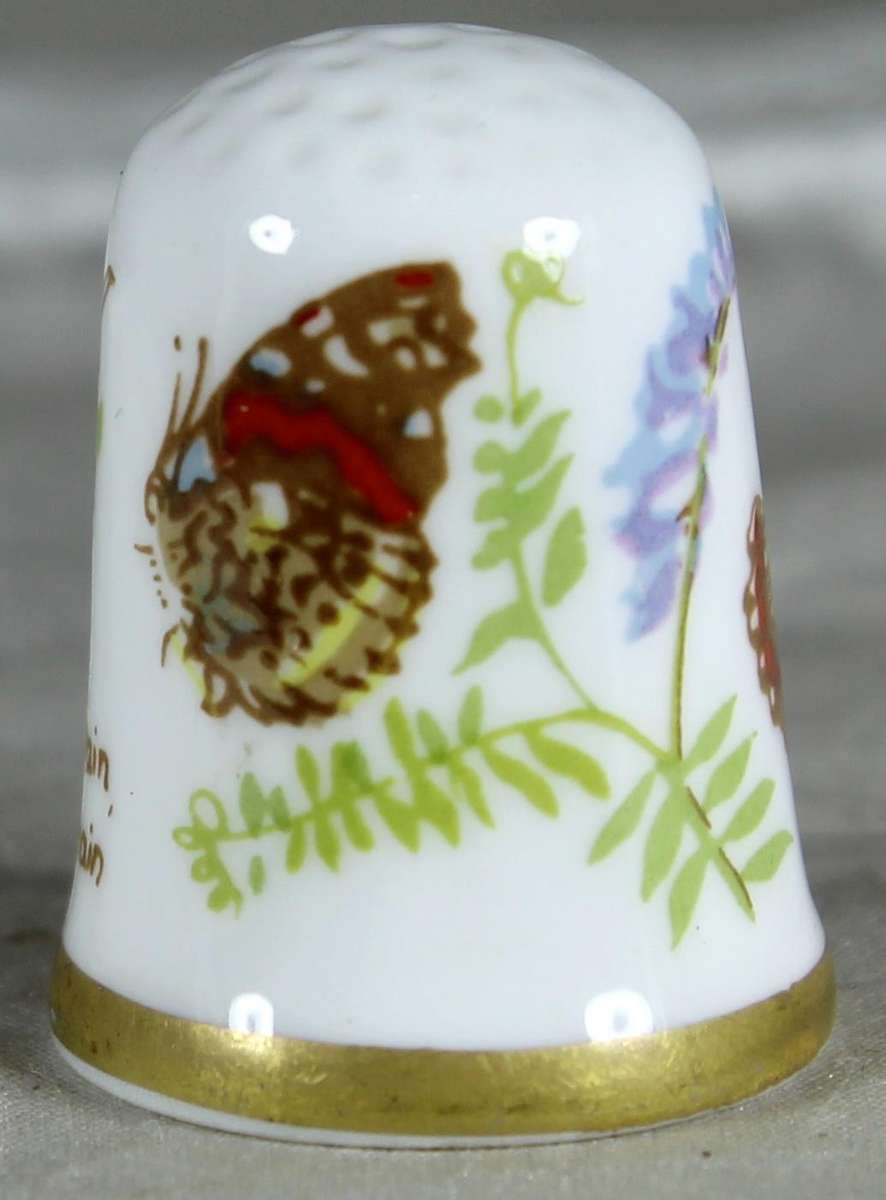 Bone China thimble - July - Caverswall