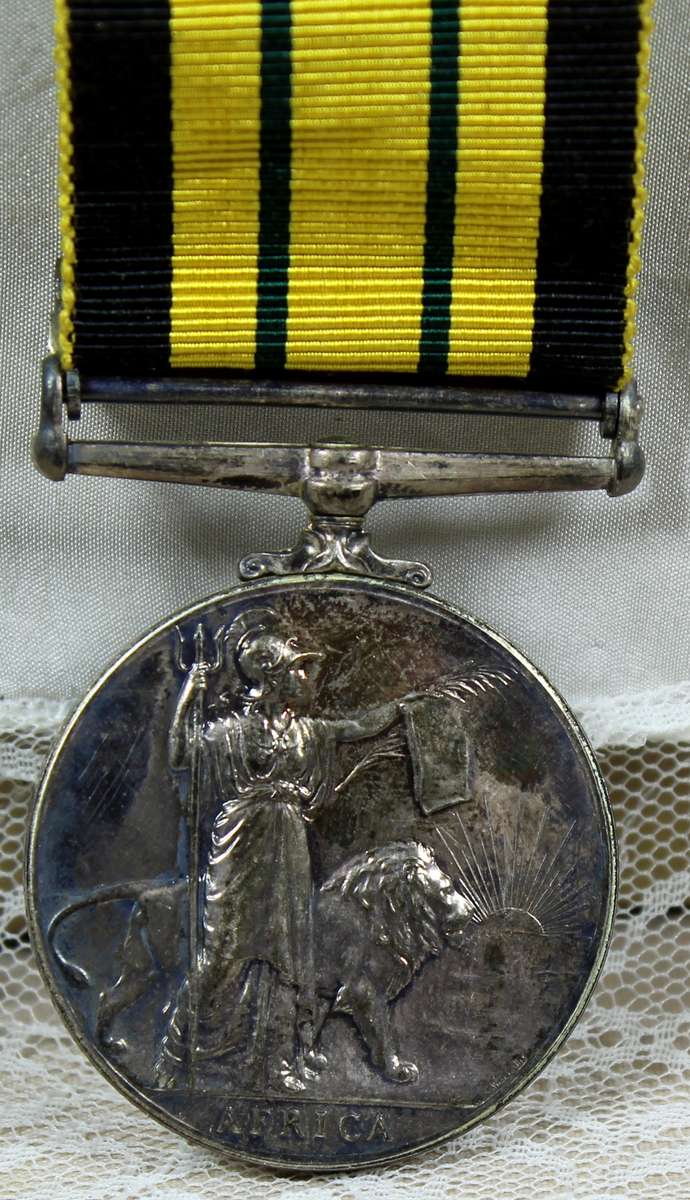 Africa general service medal - Kenya - KAR - PTE - HG Heimberg