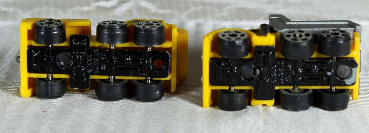 Pair of Micro Construction Vehicles