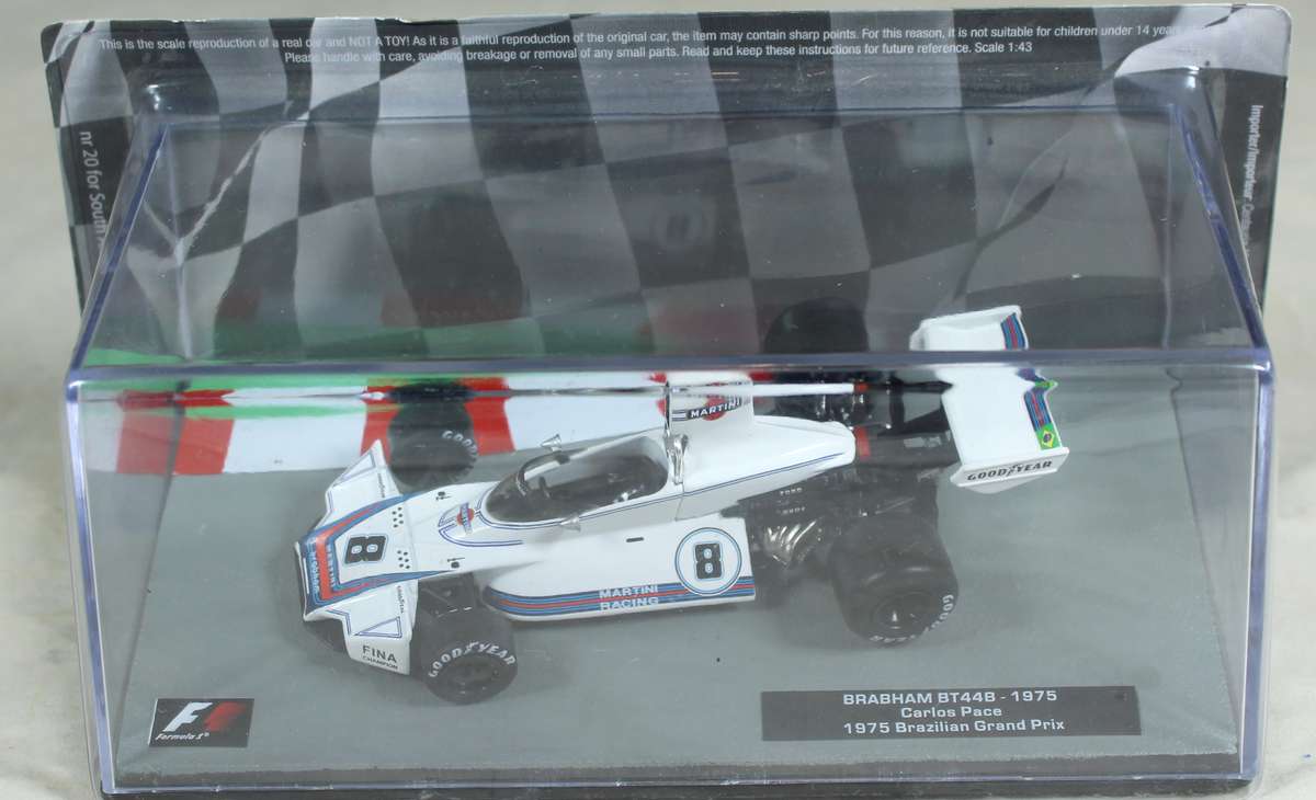 F1 diecast - Carlos Pace Brabham Brazilian Grand Prix - Carded