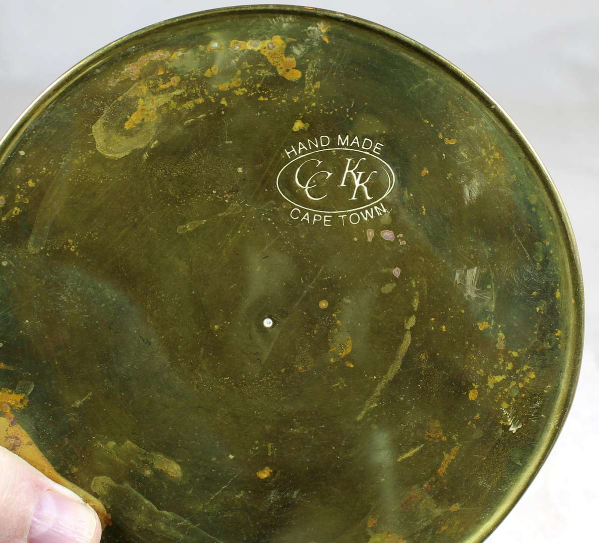 Brass flower pot - Hand made - Cape Town CCKK