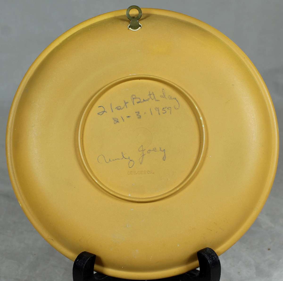 Swiss Alps display plate