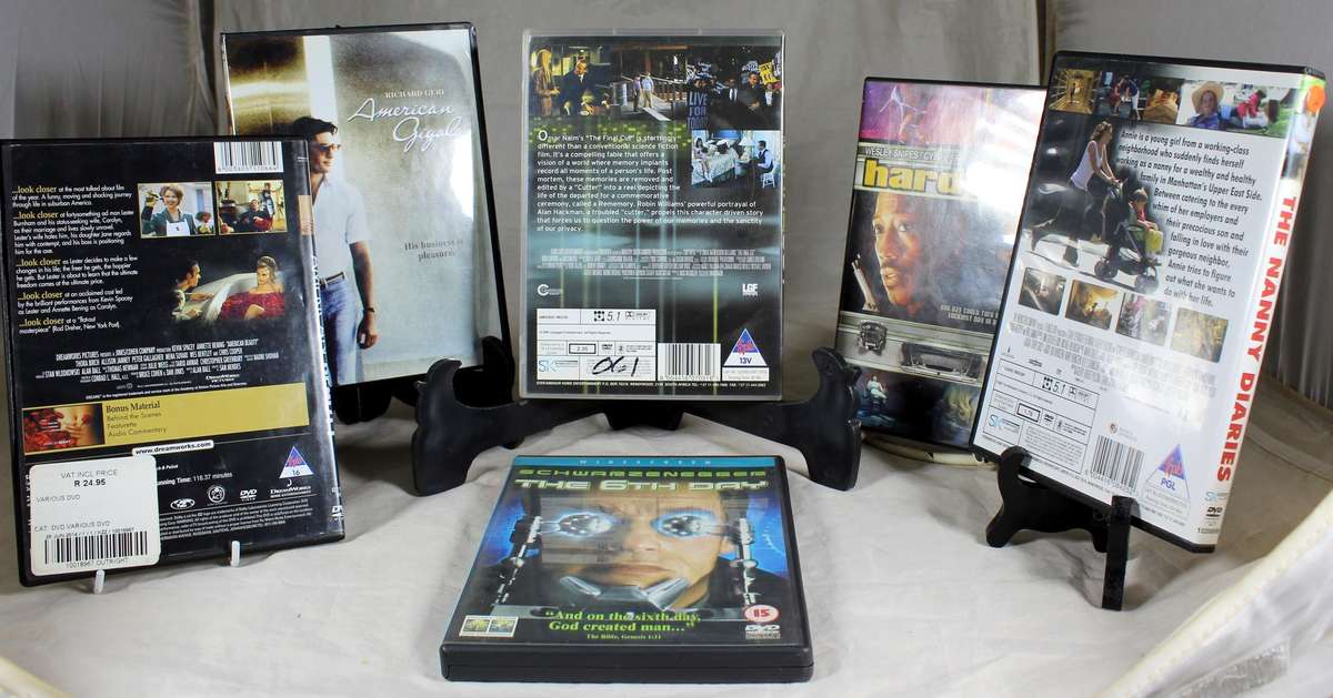 Set of 6 DVD's