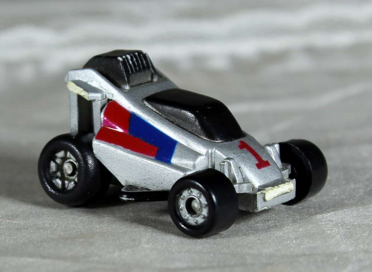 Micro Machines - Funrise - Jet Racer buggy #1 Silver